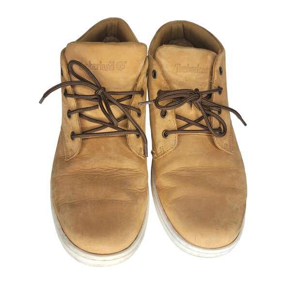 Timberland Men's Chukka Boots Size 12M Brown Leather Casual & Durable - Picture 11 of 11